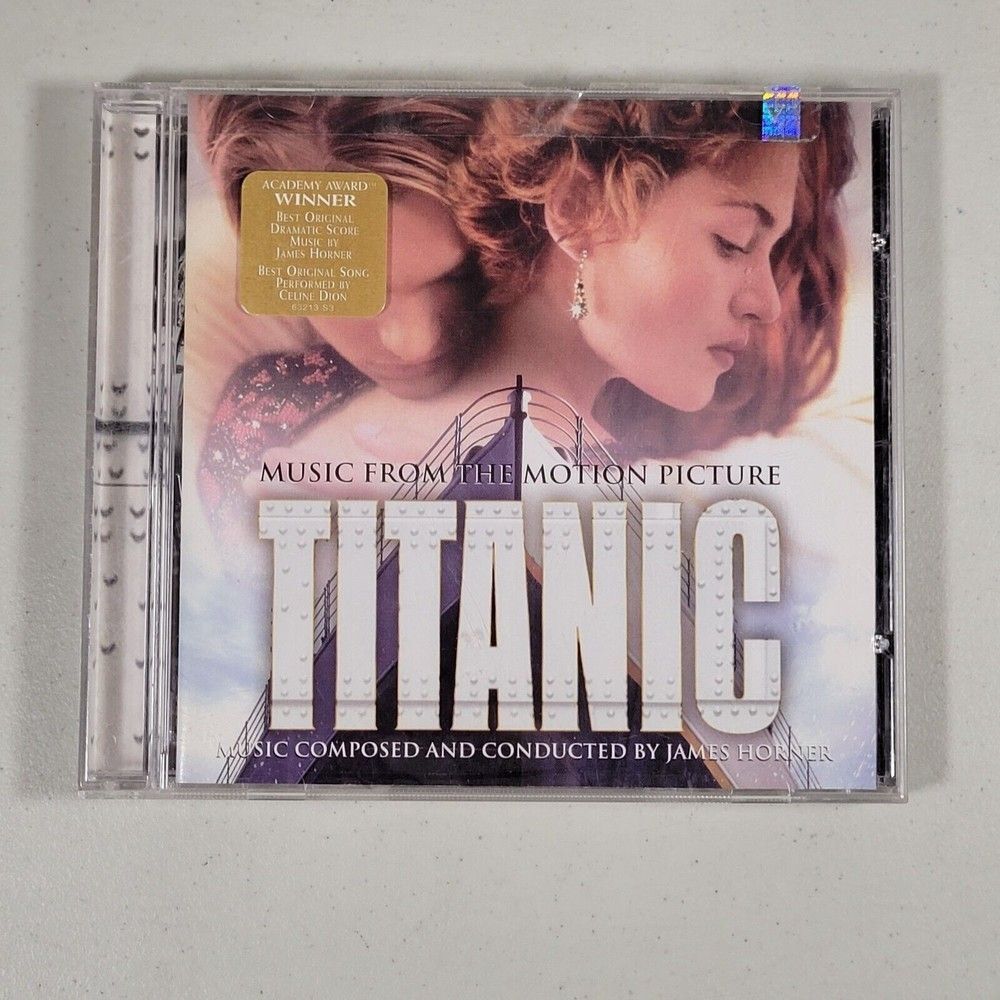 Titanic Movie Music CD Album 1997 James Horner Composed - Academy Award Winner